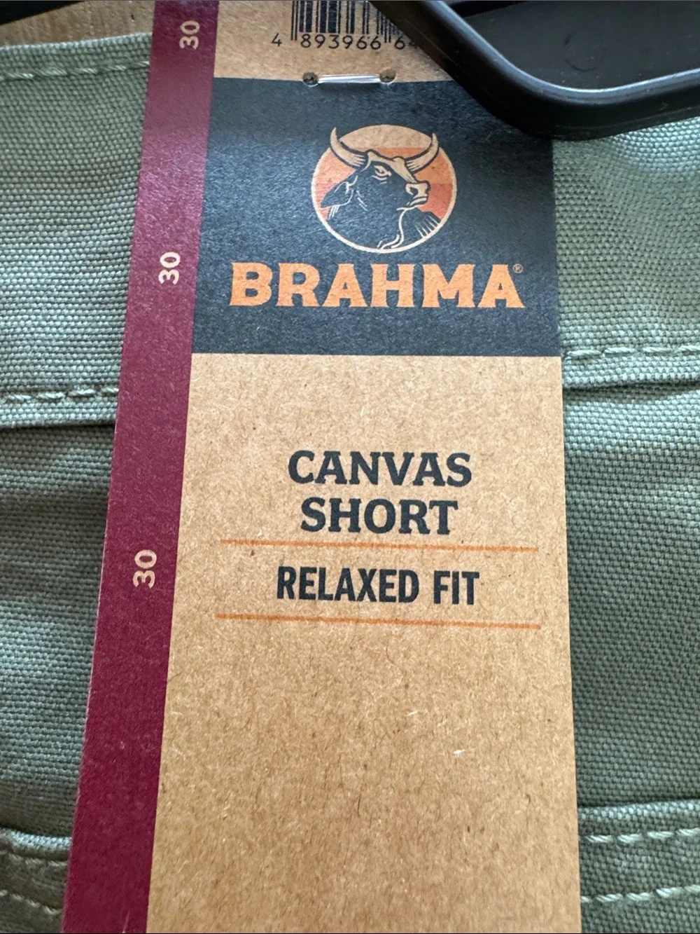 Brahma Olive Green Cargo Shorts
